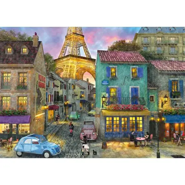 Schmidt Spiele In den Straßen von Paris, 1.000 Teile Puzzle Versandkostenfrei