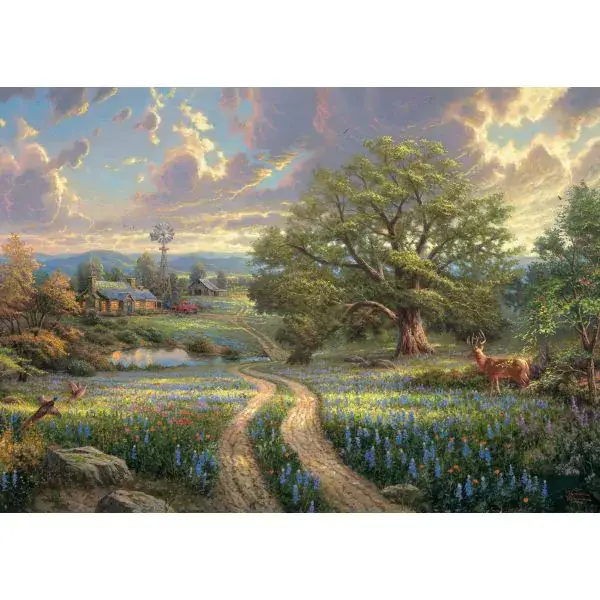 Schmidt Spiele Thomas Kinkade: Painter of Light - Country Living, 1.000 Teile Puzzle Saisonale Angebote