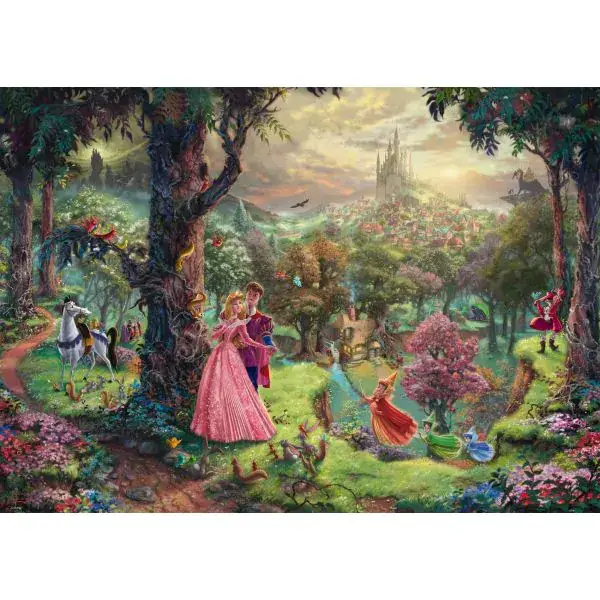 Schmidt Spiele Thomas Kinkade: Painter of Light - Disney Dornröschen, 1.000 Teile Puzzle Wochenangebot