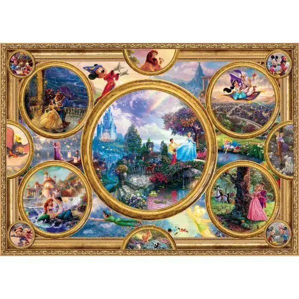 Schmidt Spiele Thomas Kinkade Studios: Disney Dreams Collection, 2.000 Teile Puzzle Bis zu 60% Rabatt