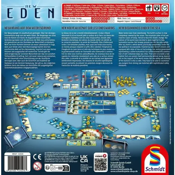 Schmidt Spiele New Eden , Familienspiel Kostenloser Versand international