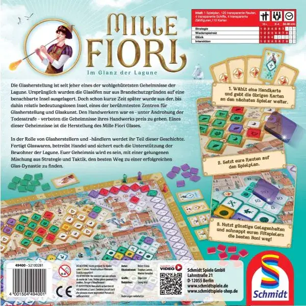 Schmidt Spiele Mille Fiori, Familienspiel 2025