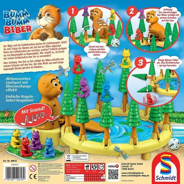 Schmidt Spiele Bumm Bumm Biber Günstiger Verkauf