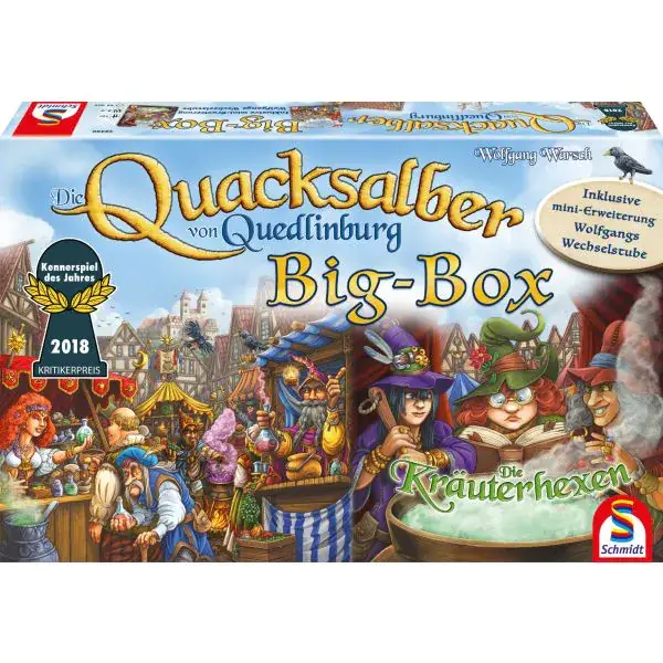 Schmidt Spiele Big Box: Die Quacksalber von Quedlinburg Kostenloser Versand