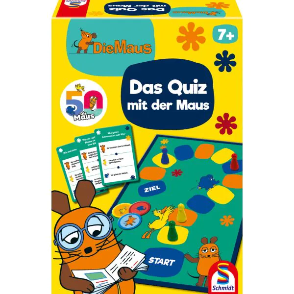 Schmidt Spiele Die Maus: Das Quiz mit der Maus, Kinderspiel Limitierter Zeitrabatt