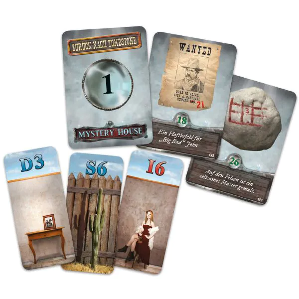 Schmidt Spiele Mystery House, Zurück nach Tombstone, 1. Erweiterung Fabrik Onlineshop