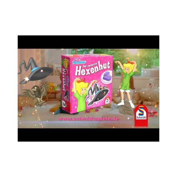 Schmidt Spiele Bibi Blocksberg: Der verhexte Hexenhut, Kinderspiel Online Shopping