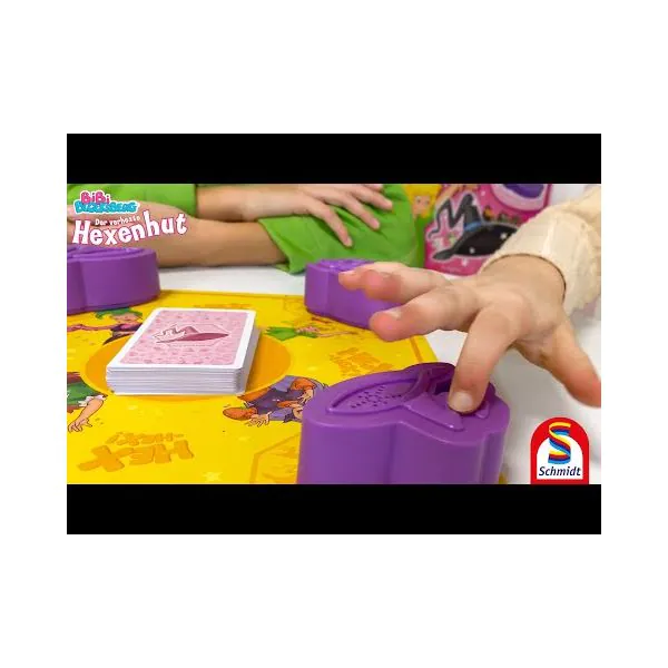 Schmidt Spiele Bibi Blocksberg: Der verhexte Hexenhut, Kinderspiel Online Shopping