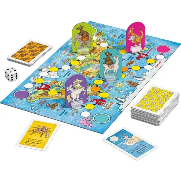 Schmidt Spiele Mauseschlau & Bärenstark: Unsere Erde, Reisespiel in der Metalldose Osterangebot
