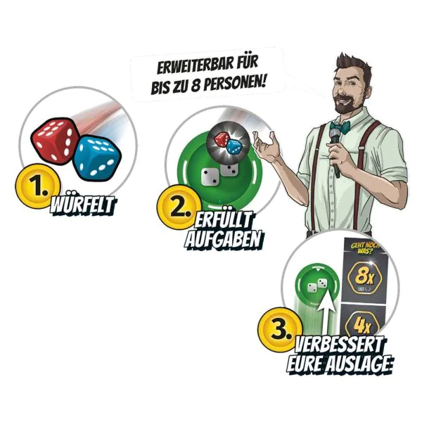Schmidt Spiele Geht noch was?, Würfelspiel Muttertagsangebot