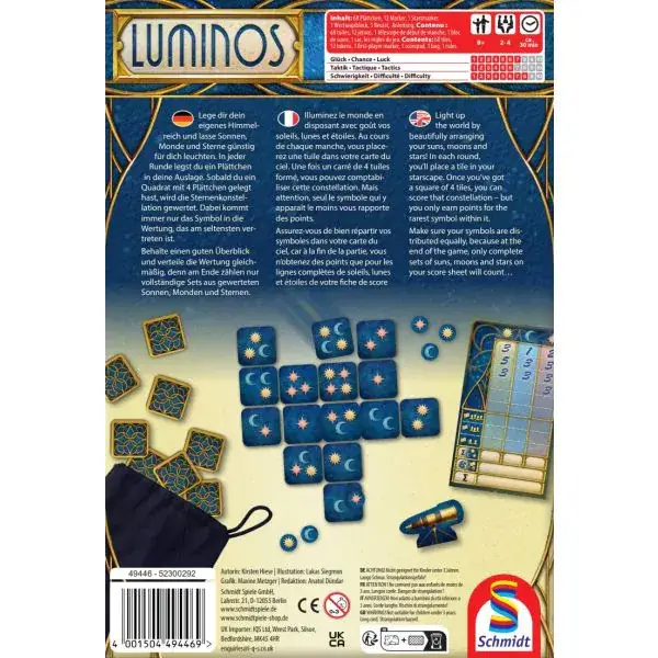 Schmidt Spiele Luminos, Familienspiel Valentinstagsangebot