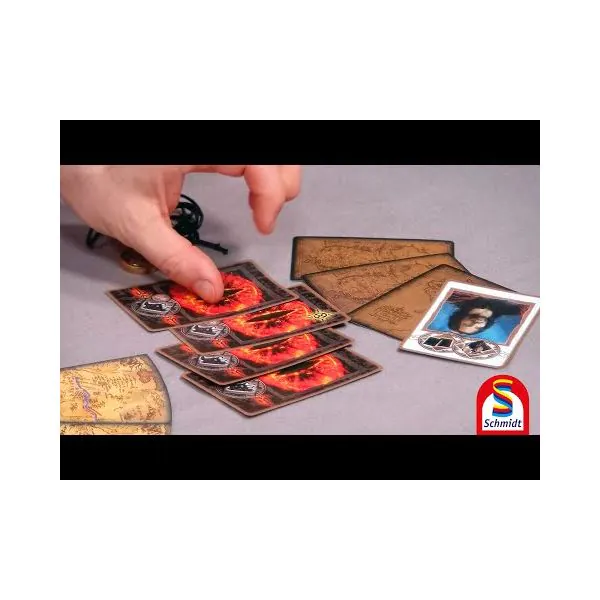 Schmidt Spiele Der Herr der Ringe: Der Ringträger, Familienspiel Lagerräumung
