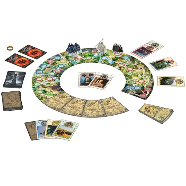 Schmidt Spiele Der Herr der Ringe: Der Ringträger, Familienspiel Lagerräumung