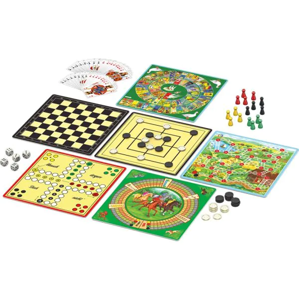 Schmidt Spiele 150er Spielesammlung, 150 Spielemöglichkeiten, grün Top Angebot