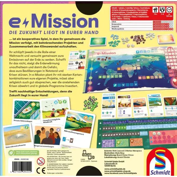 Schmidt Spiele E-Mission, Familienspiel Zeitlich begrenztes Angebot