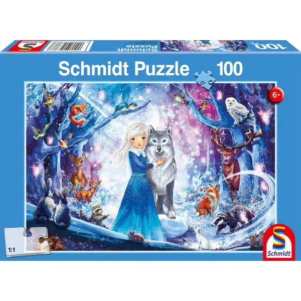 Schmidt Spiele Prinzessin im Winterwald, 100 Teile Kinderpuzzle VIP-Rabatte