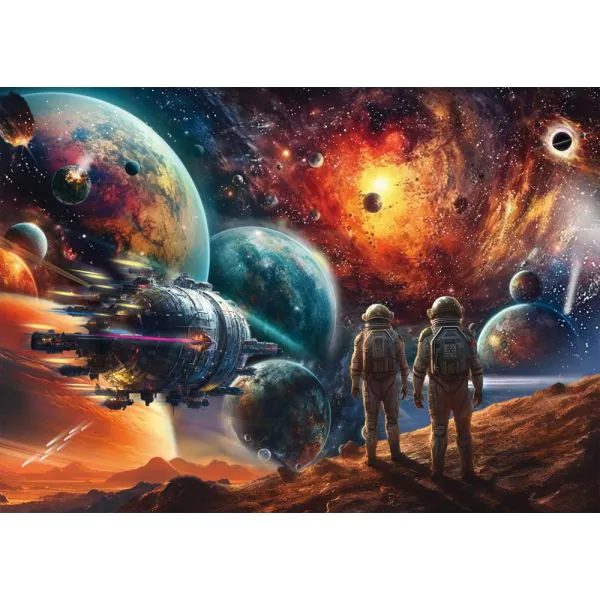 Schmidt Spiele Michele Farella: Kosmische Farbenpracht: Reise ins Weltall, 1.000 Teile Puzzle JETZT KAUFEN