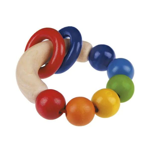 Schmidt Spiele Rondello, Greifling aus Holz, 7,5 cm Bis zu 50% Rabatt