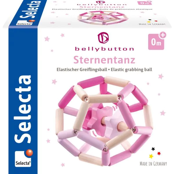 Schmidt Spiele bellybutton: Sternentanz rosa, Greiflingsball, 11,5 cm Riesige Rabatte