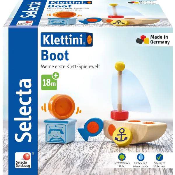 Schmidt Spiele Klettini® Boot, Klett-Stapelspielzeug Im Verkauf