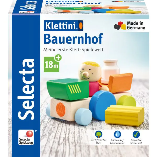 Schmidt Spiele Klettini® Bauernhof, Klett-Stapelspielzeug Rabatte dieses Monats
