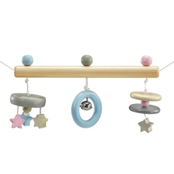 Schmidt Spiele bellybutton: Sternchen, Wagenkette aus Holz, 63 cm Meist gekauft