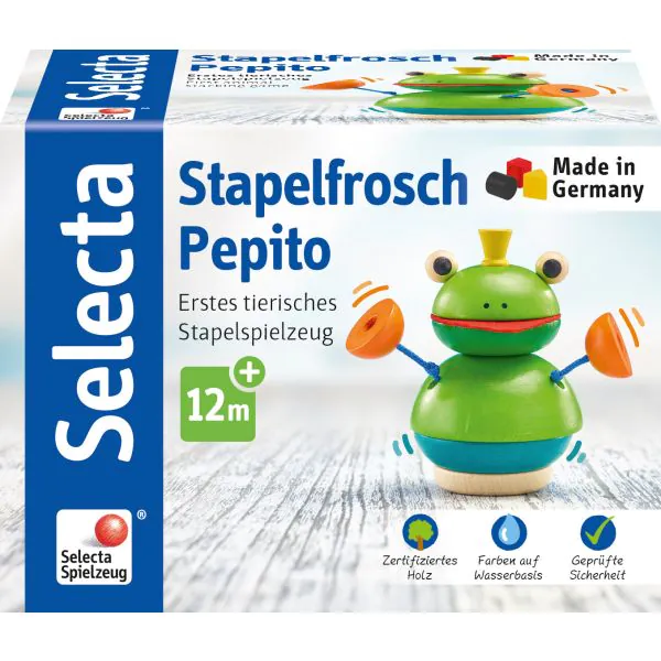 Schmidt Spiele Stapelfrosch Pepito Blitzangebot