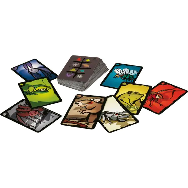 Schmidt Spiele Drei Magier®: Kakerlaken-Poker, Kartenspiel Letzte 3 Tage