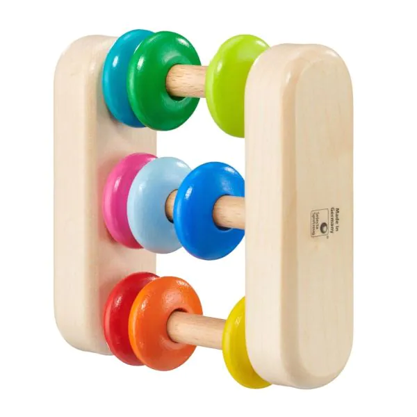 Schmidt Spiele Abacus, Greifling aus Holz, 7,5 cm 2025