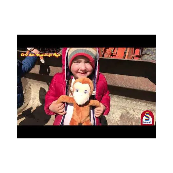 Schmidt Spiele Coco der neugierige Affe, Coco, 26 cm Zeitbegrenzte Promotion