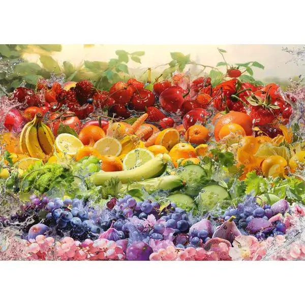 Schmidt Spiele Frucht-Cocktail, 1.000 Teile Puzzle Fabrikladen