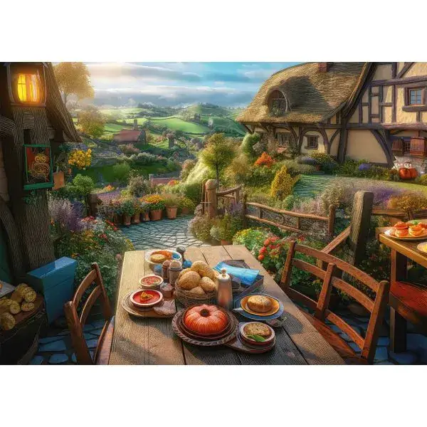 Schmidt Spiele Frühstück mit Aussicht, 1.000 Teile Puzzle Rabatte dieses Monats