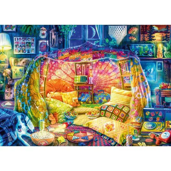 Schmidt Spiele Gemütliche Höhle, 1.000 Teile Puzzle 2025