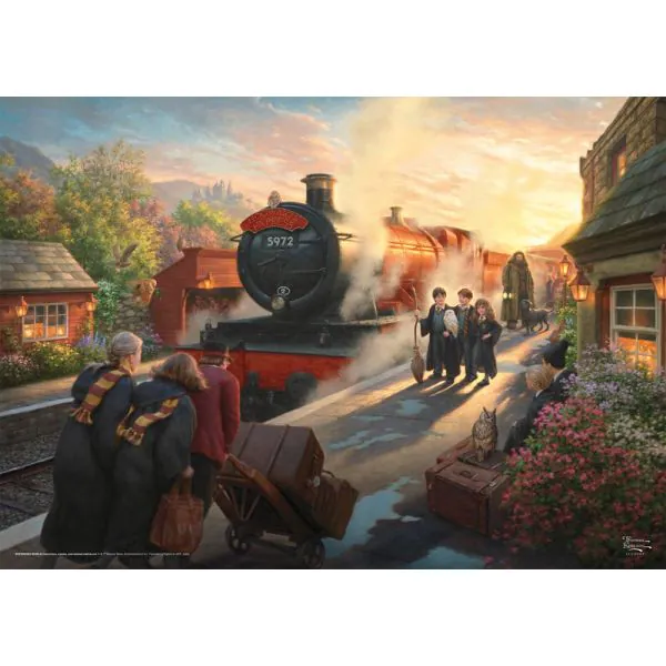 Schmidt Spiele Thomas Kinkade Studios: Harry Potter™ Hogwarts Express™, 1.000 Teile Puzzle Sonderangebot