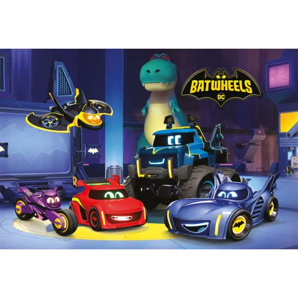 Schmidt Spiele DC Batwheels: Bam, Batwing, Bibi, Buff und Redbird in der Bathöhle, 60 Teile Kinderpuzzle Preisnachlass