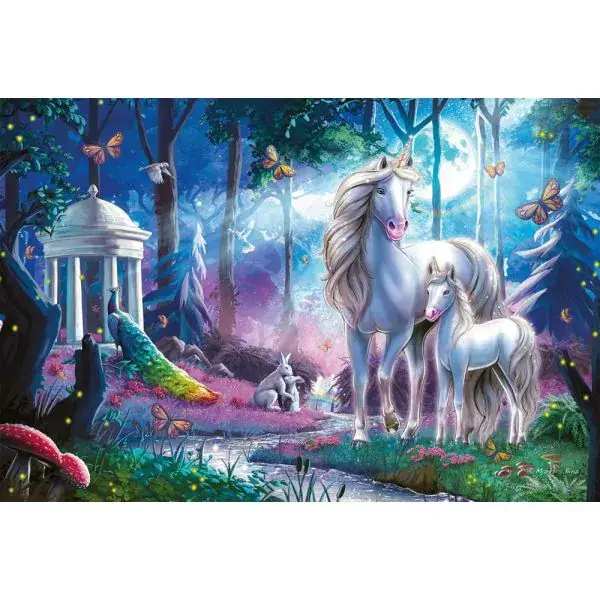 Schmidt Spiele Einhornstute mit Fohlen, 200 Teile Kinderpuzzle Saisonschlussverkauf