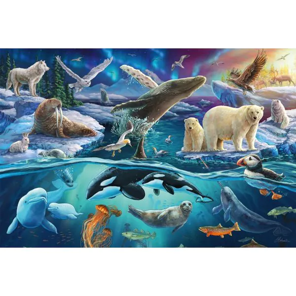 Schmidt Spiele Tiere in der Arktis, 150 Teile Kinderpuzzle Cyber Monday