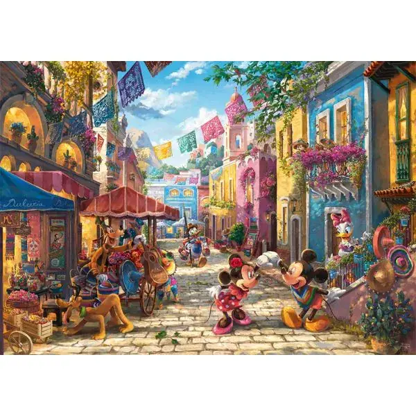 Schmidt Spiele Thomas Kinkade Studios: Disney Dreams Collection - Mickey und Minnie in Mexico, 6.000 Teile Puzzle Online Outlet