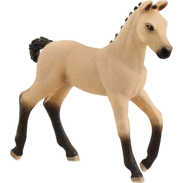 Schmidt Spiele Schleich ®: Horse Club - Hannoveraner Fohlen, Falbe, 100 Teile Kinderpuzzle mit Add-on (eine Original Figur) Zeitlich begrenztes Angebot