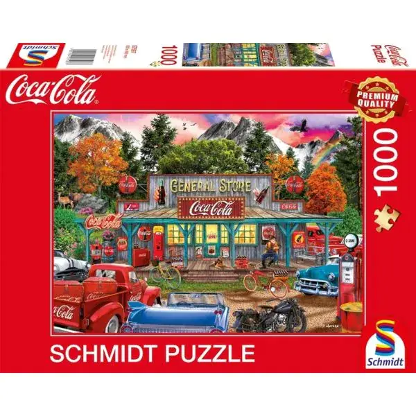 Schmidt Spiele Coca Cola: Store, 1.000 Teile Puzzle Tiefpreis