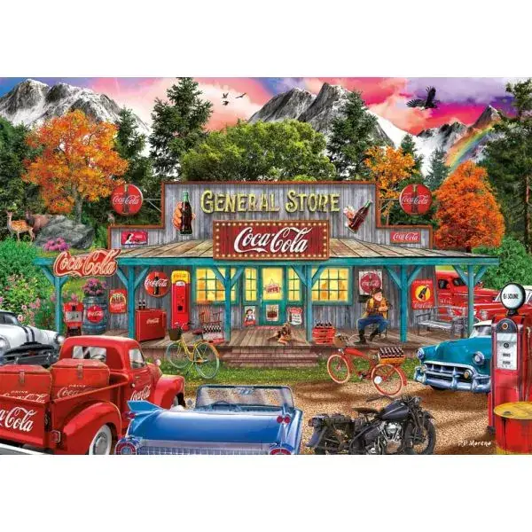 Schmidt Spiele Coca Cola: Store, 1.000 Teile Puzzle Tiefpreis