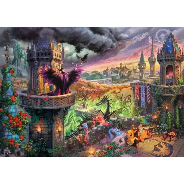 Schmidt Spiele Thomas Kinkade Studios: Disney Dreams Collection - Maleficent, 1.000 Teile Puzzle Wochenangebot