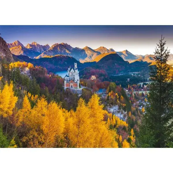 Schmidt Spiele Herbstliches Neuschwanstein, 1.000 Teile Puzzle Letzte 2 Tage