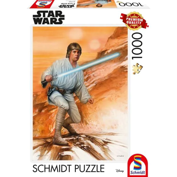 Schmidt Spiele Disney: Star Wars - Fearless, 1.000 Teile Puzzle Bis zu 60% Rabatt