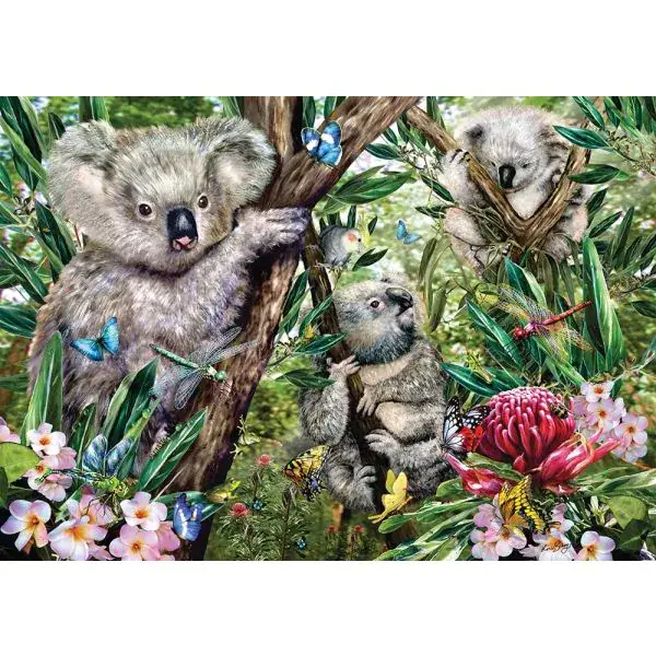 Schmidt Spiele Süße Koala-Familie, 500 Teile Puzzle Im Verkauf