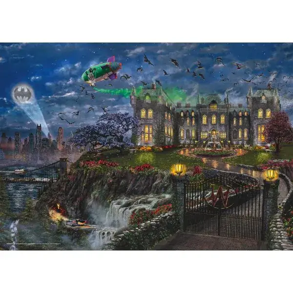 Schmidt Spiele Thomas Kinkade Studios: DC Comics, Warner Bros. - Wayne Manor™, 1.000 Teile Puzzle 2025