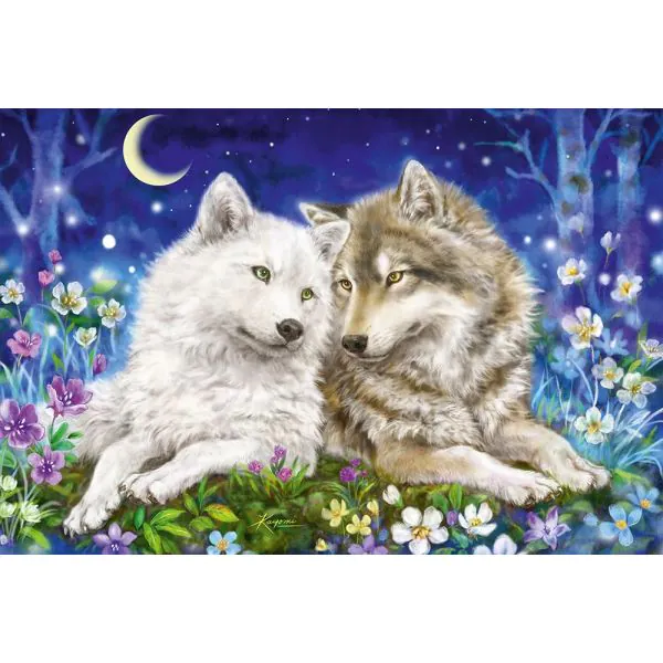 Schmidt Spiele Kuschelige Wolfsfreunde, 200 Teile Kinderpuzzle Versandkostenfrei