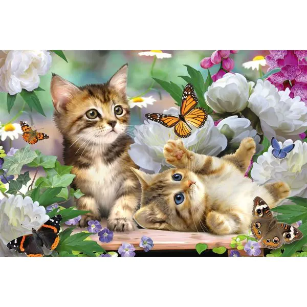 Schmidt Spiele Verspielte Katzenbabys, 150 Teile Kinderpuzzle Großer Ausverkauf