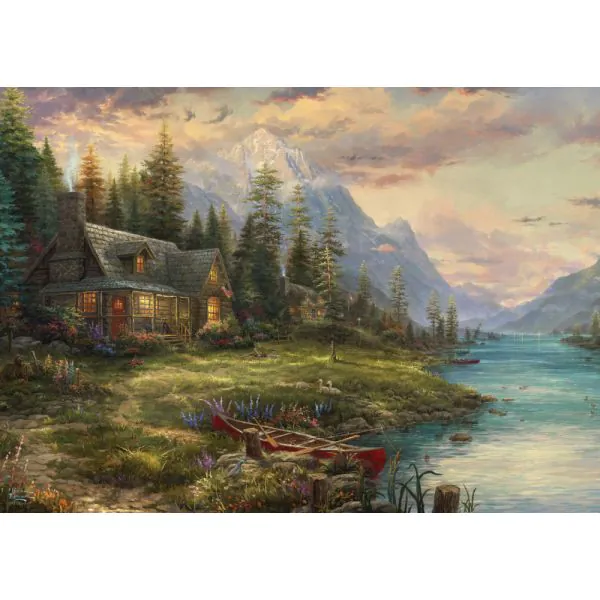 Schmidt Spiele Thomas Kinkade Studios: Ausflug am Vatertag, 1.000 Teile Puzzle Top Angebot