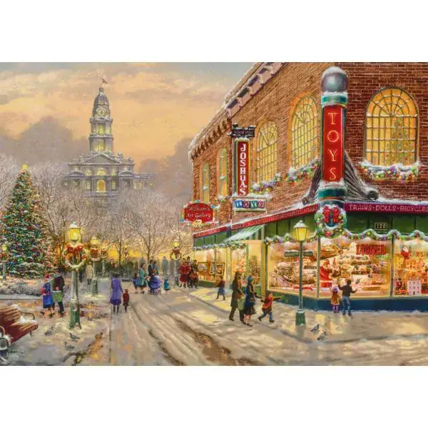 Schmidt Spiele Thomas Kinkade Studios: Ein Weihnachtswunsch, 1.000 Teile Puzzle Online Outlet